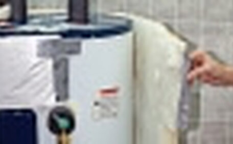 Eliminate rotten egg smell hot water